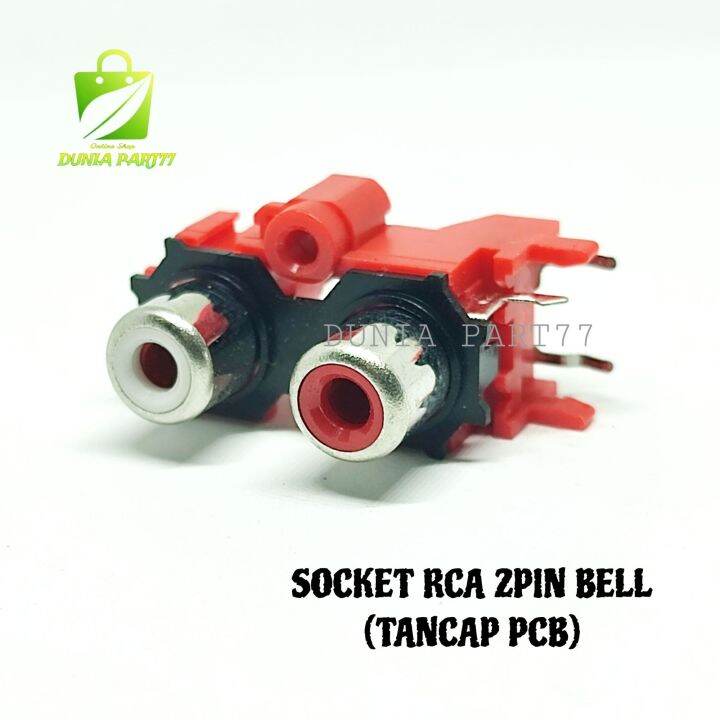 SOKET RCA 2 PIN BELL (TANCAP PCB) SOCKET RCA 2PIN | Lazada Indonesia