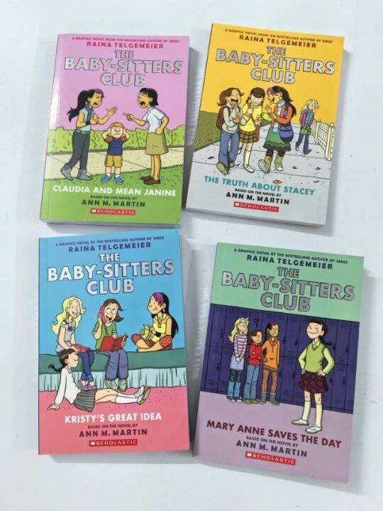 The Baby Sitters Club Series Graphic Novel 4 books English