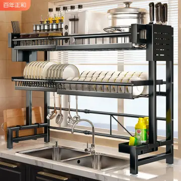 Kitchen Sink Shelving Countertops Multi-Layer Drying Draining Rack Corner  Cabinets Washing Dishes Above The Sink - China Storage Rack and Storage  Holders & Racks price