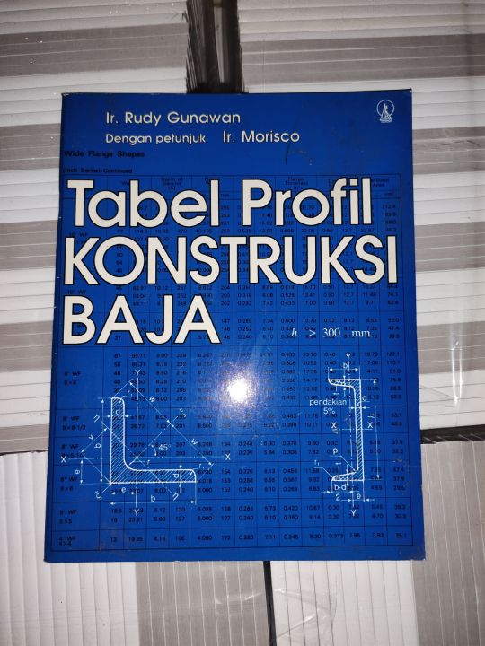 TABEL PROFIL KONSTRUKSI BAJA #penerbit Kanisius #pengarang Ir. Rudi ...