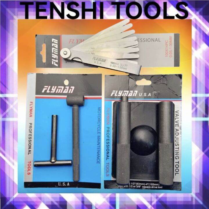 Tune up tools heavy duty ( valve breaker,Feeler gauge 14pcs blades
