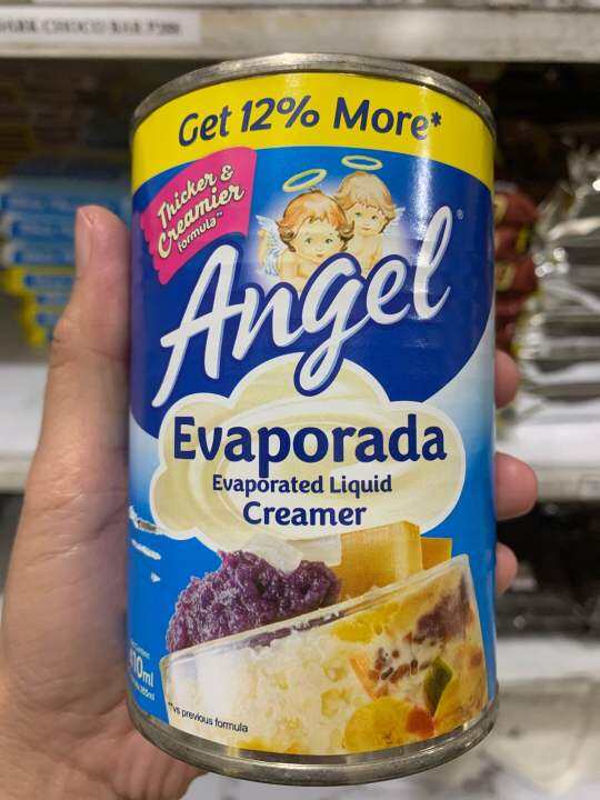 Evaporated milk angel 410ml Lazada PH