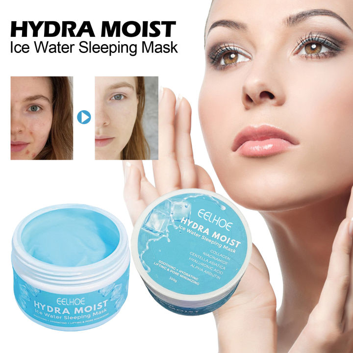 Authentic Hydra Moist Ice Water Sleeping Mask 300g Moisturizing Mask