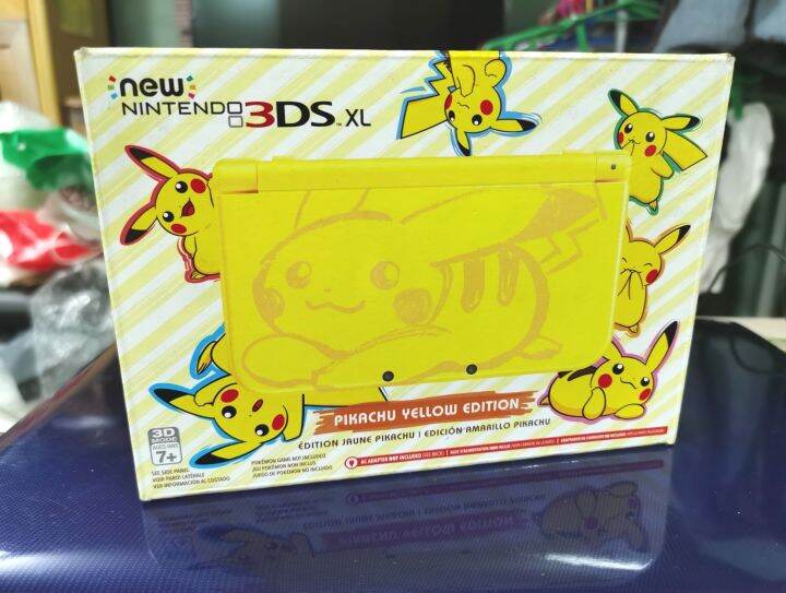 New Nintendo 3DS XL Pikachu Yellow Edition (Mint Condition) Lazada PH