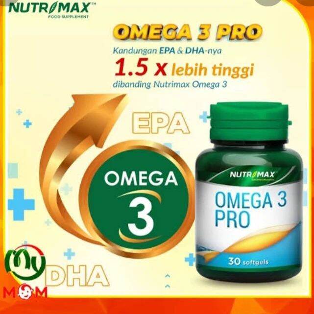 NUTRIMAX OMEGA 3 PRO isi 60 softgel | Lazada Indonesia