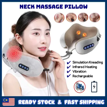 Infrared Heating U-Shaped Neck Massager Pillow Multifunctional