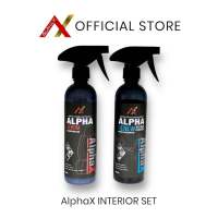 AlphaX Interior Care Alpha Serum and Renew Set ดูแลหนัง ดูแลภายใน ทำความสะอาด เคลือบ ฟอกเบาะ ฟอกพรม คราบบนผ้า กันUV คราบฝังแน่น