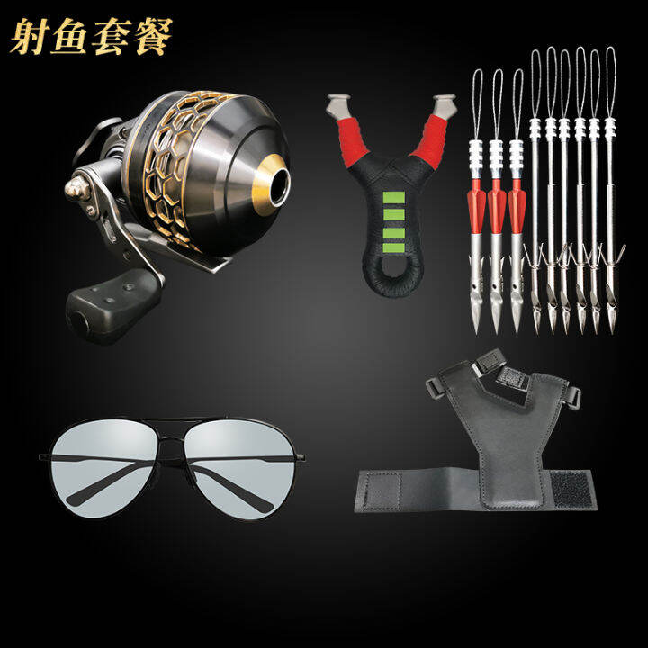 Fishing Slingshot Shooting Fish Fishing Reel Fish Marking Fish Maw