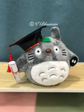 totoro graduation plush