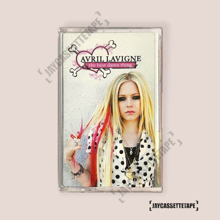 เทปเพลง-เทปคาสเซ็ต-เทปคาสเซ็ท-cassette-tape-เทปเพลงสากล-avril-lavigne-อัลบั้ม-the-best-damn-thing