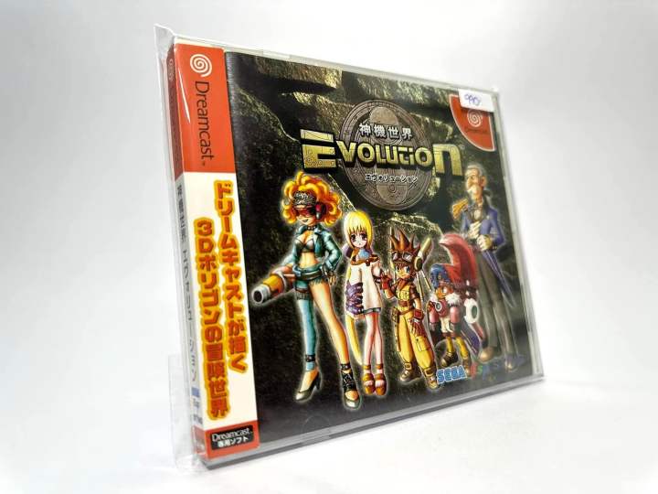 แผ่นแท้-dreamcast-japan-dc-evolution