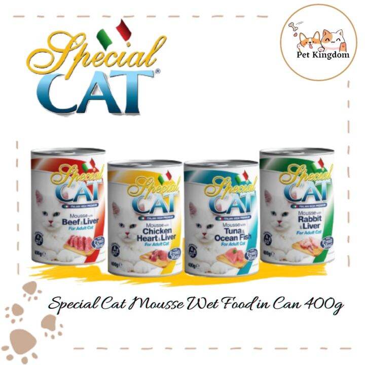 Special Cat Mousse Wet Food in Can 400g | Lazada PH