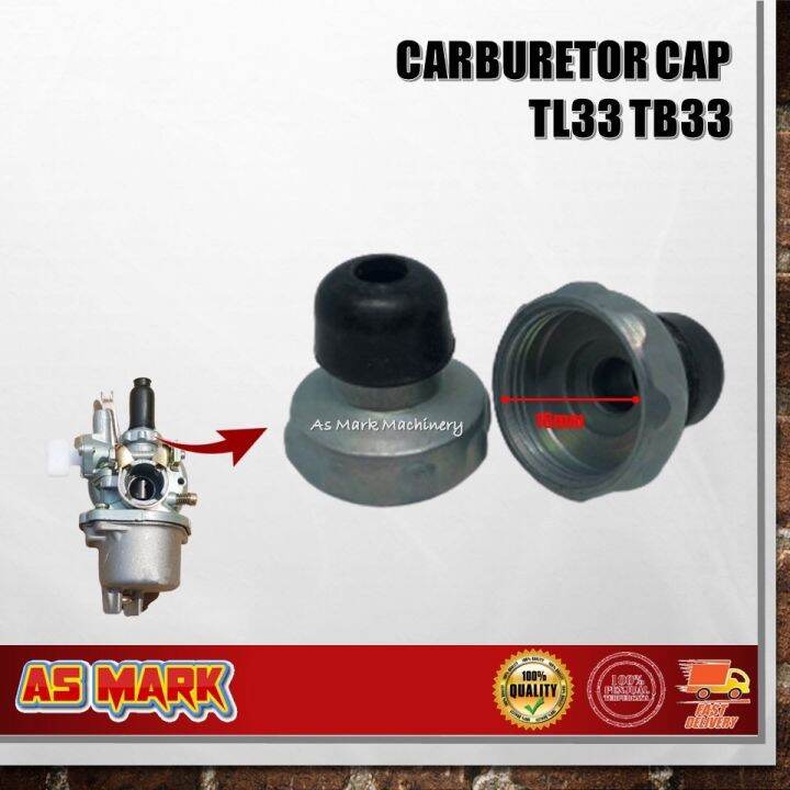 TL33 TB33 Body Cap Carburetor Cap Tudung Karburetor Mesin Rumput TANAKA