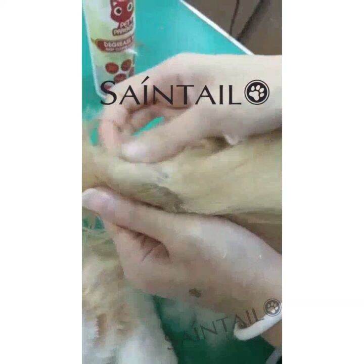 Saintail Pet Parents Degrease Bath Deep Cleans 200ml Pet Shampoo Oily