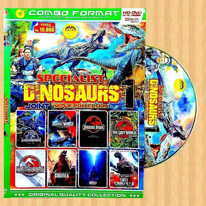 KASET DVD FILM DINOSAURUS KOLEKSI 8 JUDUL TERLENGKAP TERBARU-KASET DVD ...