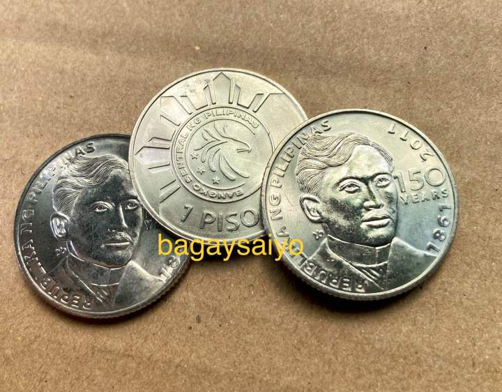 1P Jose P Rizal 150th Anniversary Coin Souvenir | Lazada PH