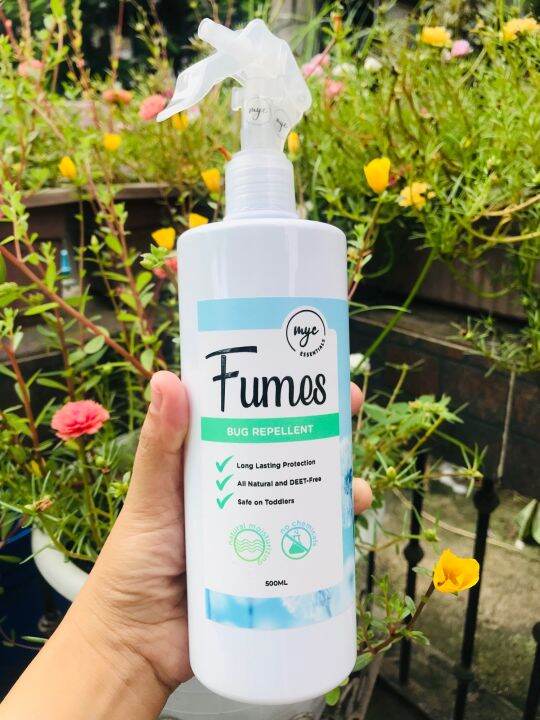 Fumes Bug Repellent spray 500ML (Premium & Natural) Lazada PH