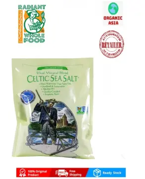 Celtic Sea Salt Fine, Radiant Whole Food, Organic Food Delivery