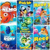 DVD หนังการ์ตูน-ผจญภัยใต้ท้องทะเล ☆Nemo☆Dory☆TheReef☆Reef2☆SharkTale☆Sammy☆Sammy2 - มัดรวม 7 เรื่องดัง #แพ็คสุดคุ้ม