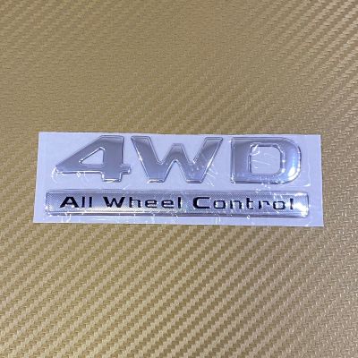 โลโก้* คำว่า 4WD AII WheeI ControI งานเรซิ่น ขนาด 3.8 x 12 cm ราคาต่อชิ้น