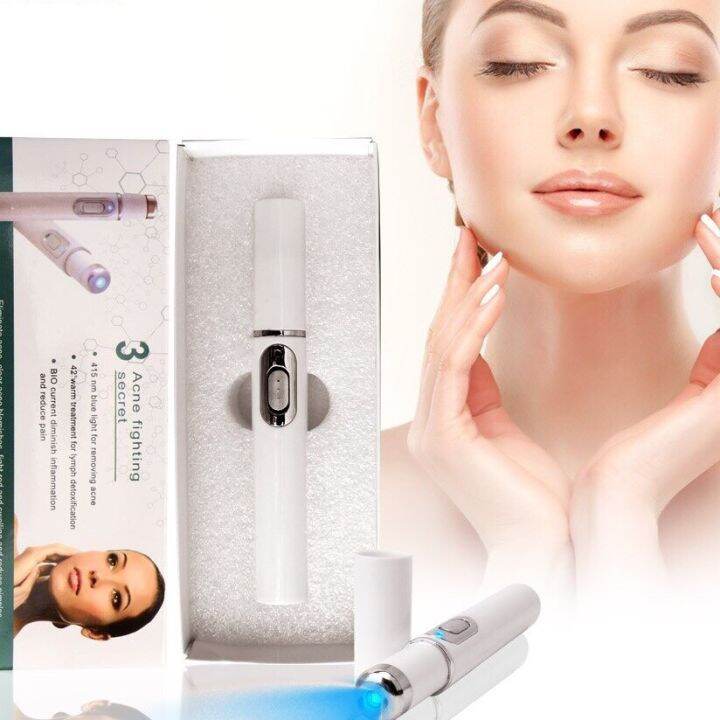 Laser Pen Blue Light Therapy Varicose Veins Acne Scar Wrinkle Dead Skin Removal Skin Care