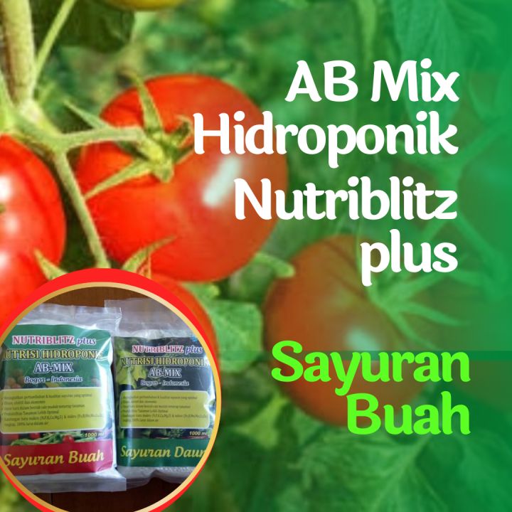 Nutrisi AB Mix Hidroponik 250 Ml | Lazada Indonesia