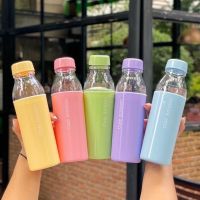 ขวดพลาสติก cafe amazon สีม่วง