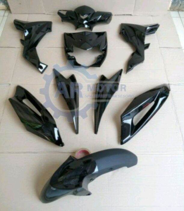 cover body full halus Honda Blade lama/old hitam Lazada Indonesia