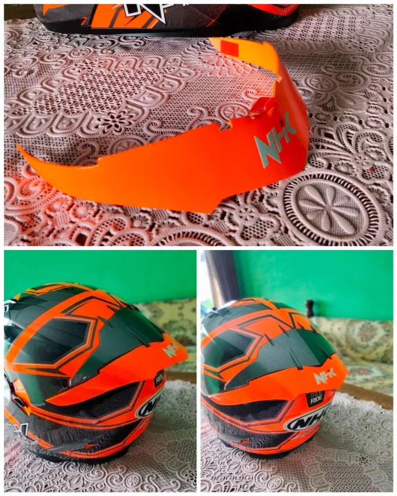 Spoiler Helm Nhk Rx Orange Lazada Indonesia