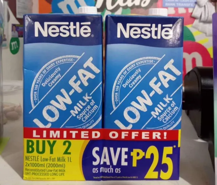 Nestle Low Fat 1liter Buy 1 take 1 | Lazada PH