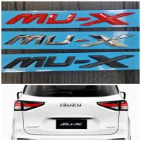 โลโก้ Mu-X  สำหรัยติดท้ายรถรุ่นใหม่ เลือกสีในแชทค่า