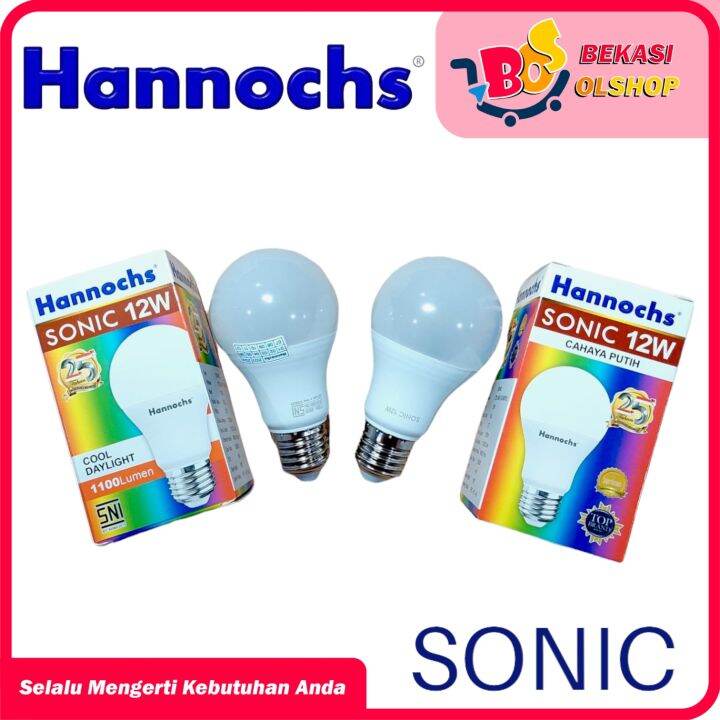 Lampu Led Hannochs Sonic Watt Lazada Indonesia