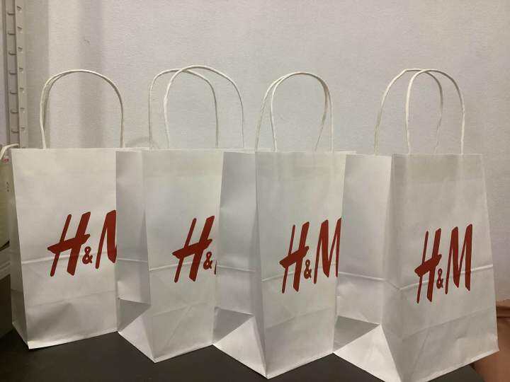H&M paper bag Lazada PH