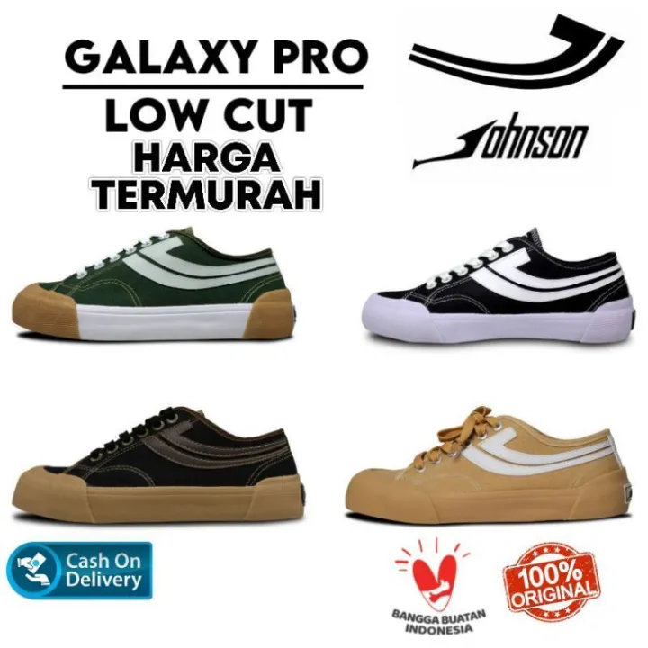 SEPATU JOHNSON GALAXY PRO LOW CUT ORIGINAL 100 Lazada Indonesia