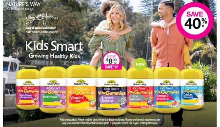 nature-way-kids-smart-vita-gummies-omega3-fish-oil-วิตามินเด็ก-อาหารเสริมเด็ก-ฟิชออย-วิตามินรวมเด็กกัมมี่-น้ำมันปลาเด็ก