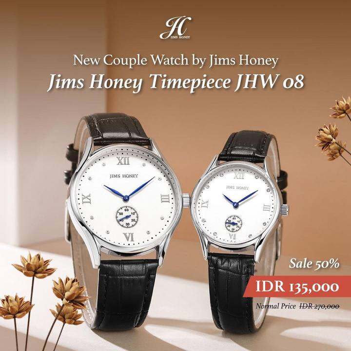 JHW 08 Jims Honey ORIGINAL JAM TANGAN COUPLE (HARGA SATUAN) Lazada