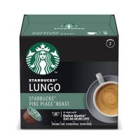 กาแฟแคปซูล สตาร์บัคส์ เนสกาแฟ ดอลเช่ กุสโต้ ลุงโก ไพค์เพลส โรสต์ 12 แคปซูล NESCAFÉ® Starbucks Lungo Pike Place Roast 12 cap.