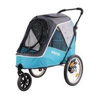 IBIYAYA​ รถเข็นสุนัข​ รุ่นFS2080-B​ Happy Pet Trailer/Jogger 2.0 รับน้ำหนักได้ 30 กิโล