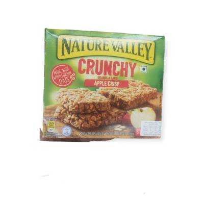 Nature Valley Crunchy Apple Crisp 210g.ธัญพืช อบกรอบ รสแอปเปิ้ล210 กรัม