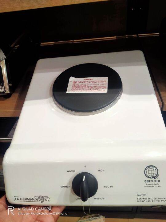 La Germania 30 PORCELAIN ELECTRIC STOVE Lazada PH