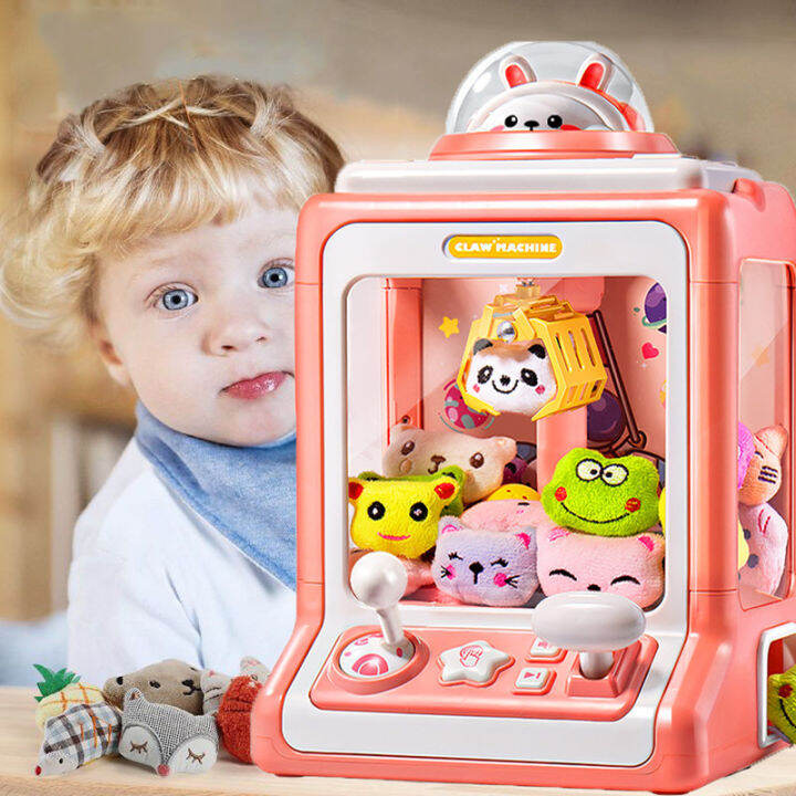 Kids Claw Machine Mini Auto Claw Machine Household Coin-Operated Toys ...