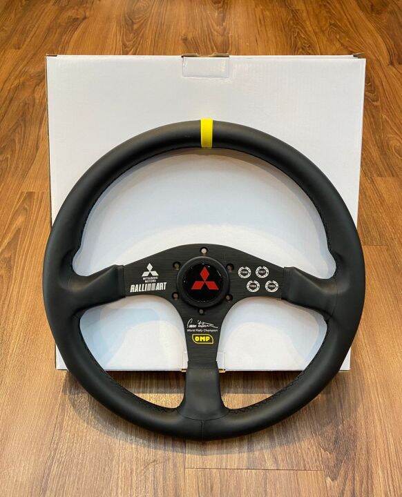 ORIGINAL MADE IN THAILAND STEERING OMP WRC NARDI MOMO RALLIART TOMMI ...