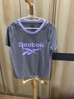 Reebok เสื้อครอป แขนสั้น แท้💯% จาก Outlet