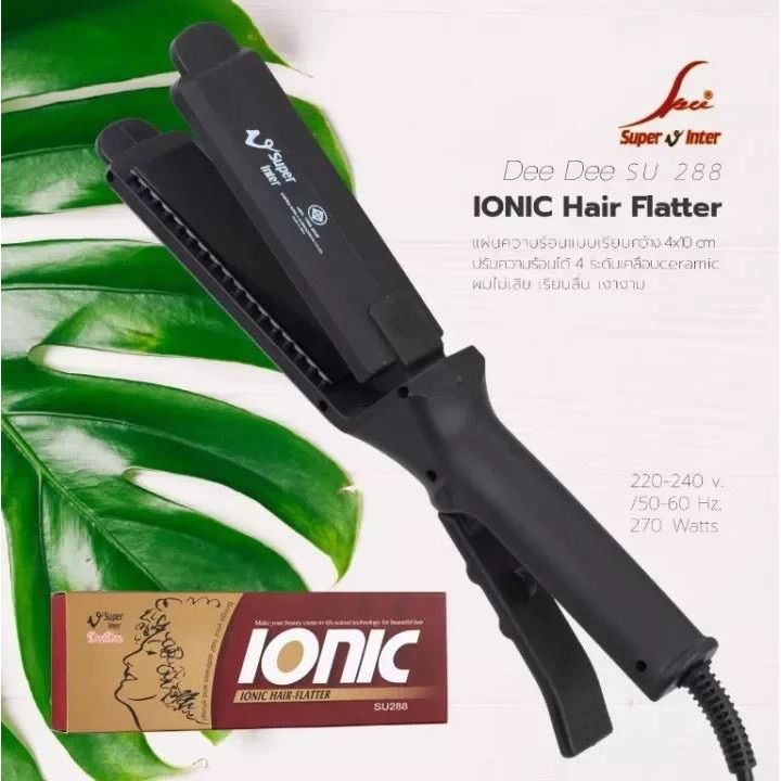 super-v-inter-ionic-hair-flatter-เครื่องหนีบผม-รุ่น-su-288