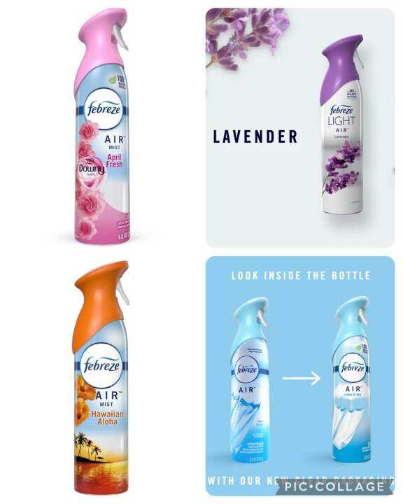 Febreze OdorEliminating Air Freshener, 8.8 fl oz Each Lazada PH