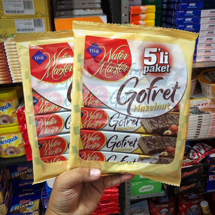 ‼️BUY 1 TAKE 1‼️ Wafer Master Gofret Hazelnut Wafers Lazada PH