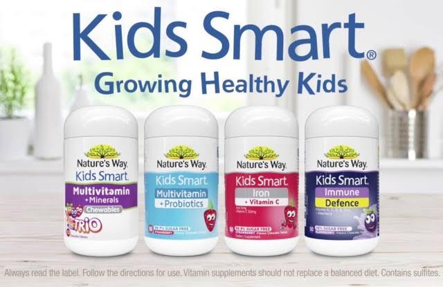 nature-s-way-kids-smart-multivitamin-probiotics-วิตามินรวมเด็ก-โปรไบโอติก-อาหารเสริมเด็ก-วิตามินเด็ก-วิตามินซีเด็ก