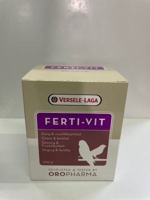 Ferti vit (วิตามินเร่งเชื้อ ช่วยเร่งผสมพันธุ์ นก ขนาด 200 g)