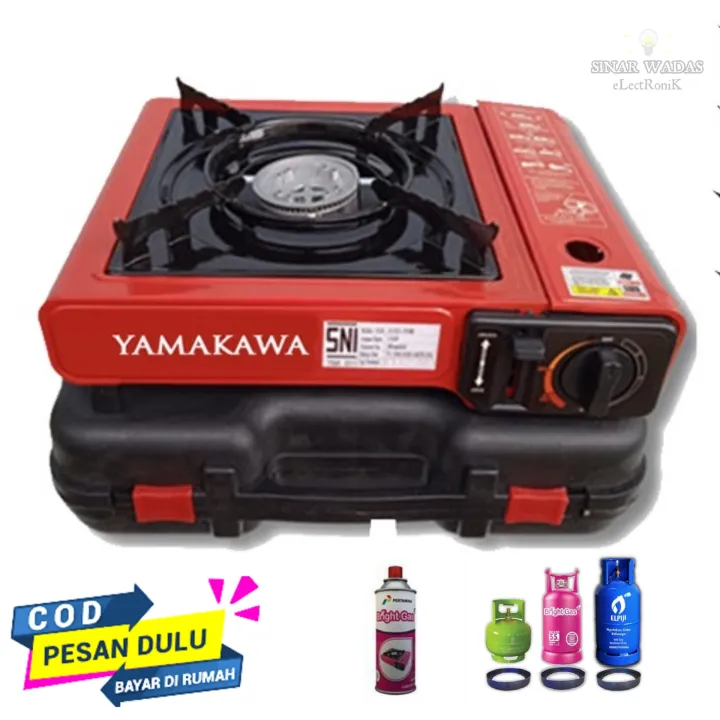 Kompor Gas Portable Kompor Gas Mini Portable Yamakawa Omicko Lazada