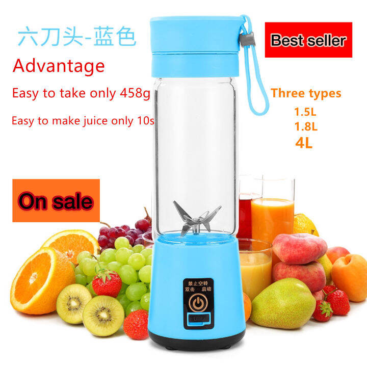 Portable Juice Blender Mini Juice Cup Fruit Mixer Bottle Lazada PH